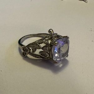 Silver cocktail gorgeous ring